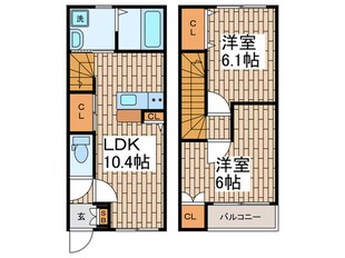 AQUAレジデンス大井町　第15の物件間取画像